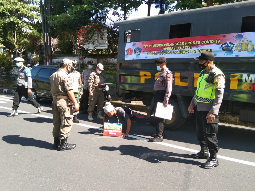 Oprasi  Yustiti Gabungan Polsek Tembuku dan Polres Bangli